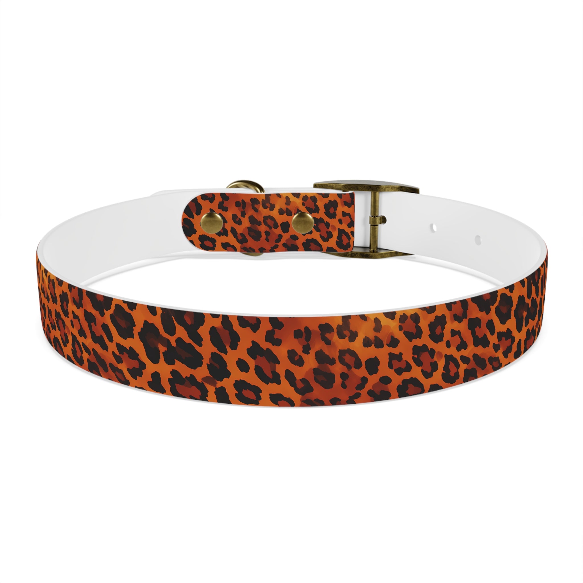 Leopard Print - Waterproof Hypoallergenic Dog Collar - Made in USA - Pet Crate | Trusted and Loved by Pet Lovers