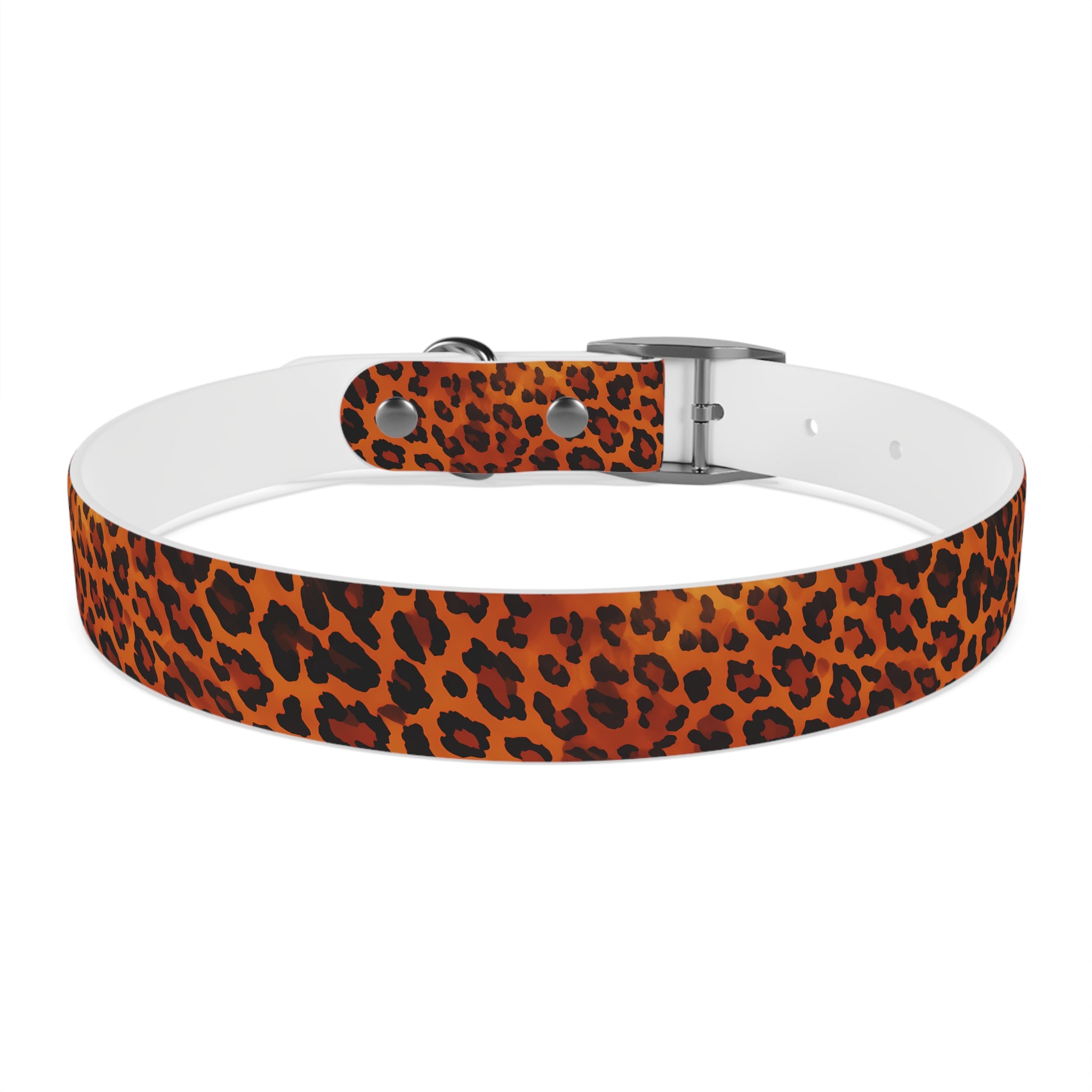 Leopard Print - Waterproof Hypoallergenic Dog Collar - Made in USA - Pet Crate | Trusted and Loved by Pet Lovers