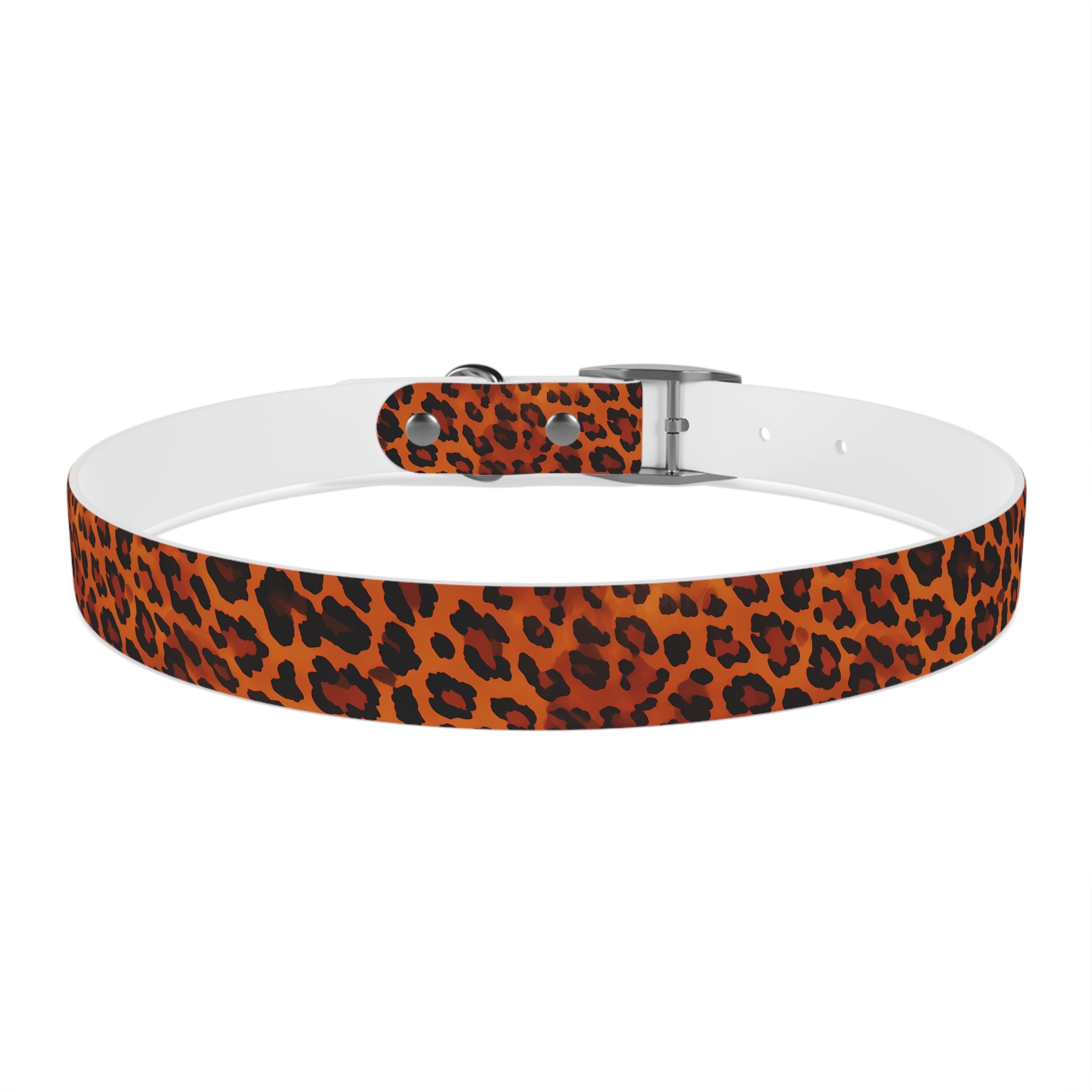 Leopard Print - Waterproof Hypoallergenic Dog Collar - Made in USA - Pet Crate | Trusted and Loved by Pet Lovers