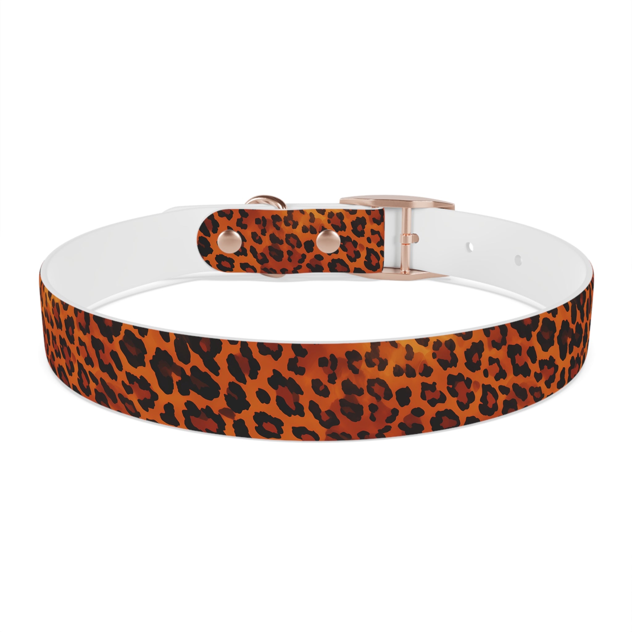 Leopard Print - Waterproof Hypoallergenic Dog Collar - Made in USA - Pet Crate | Trusted and Loved by Pet Lovers