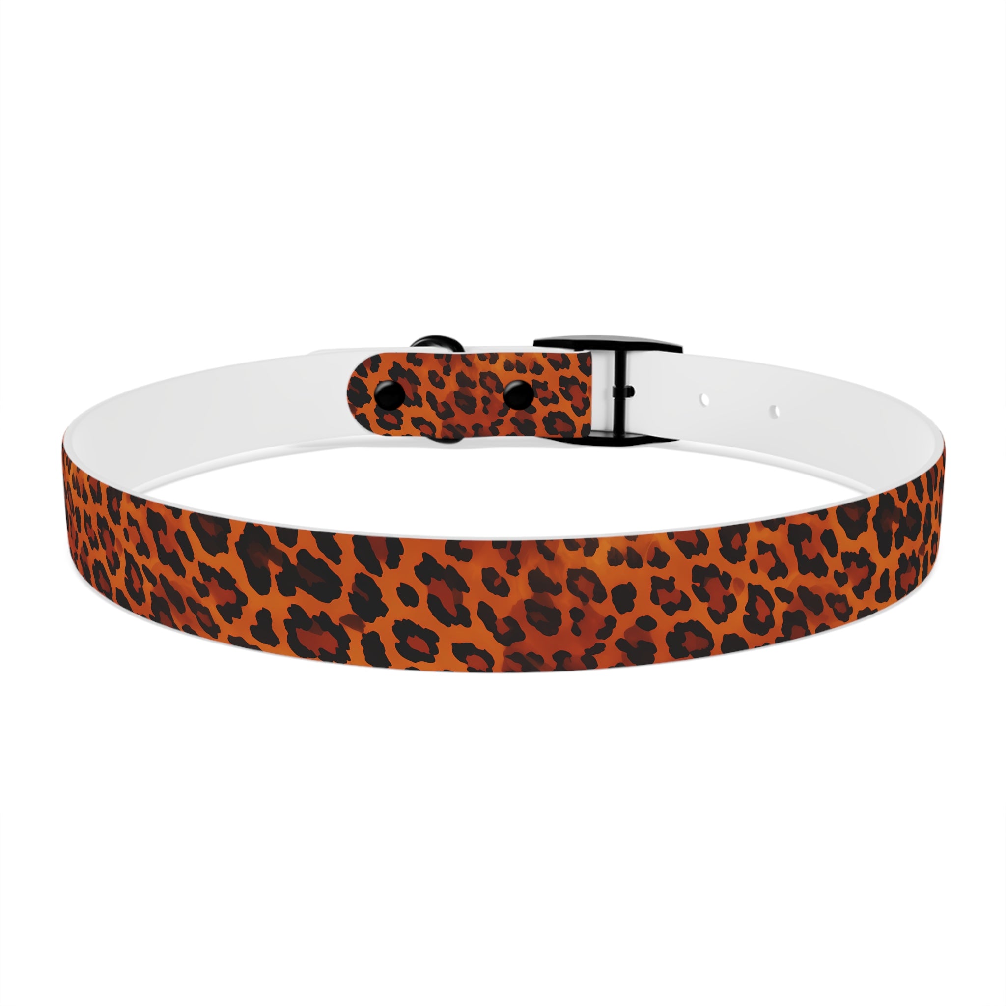 Leopard Print - Waterproof Hypoallergenic Dog Collar - Made in USA - Pet Crate | Trusted and Loved by Pet Lovers