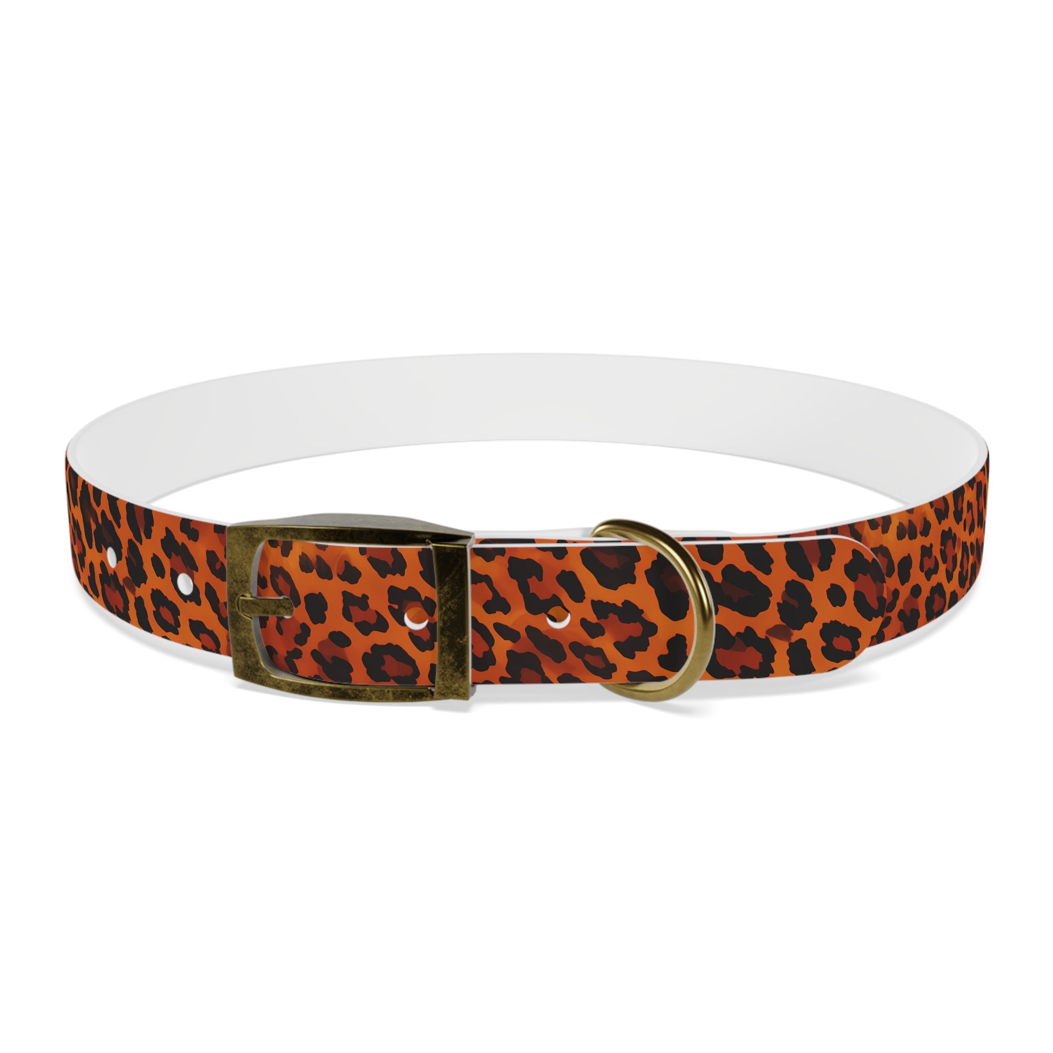 Leopard Print - Waterproof Hypoallergenic Dog Collar - Made in USA - Pet Crate | Trusted and Loved by Pet Lovers