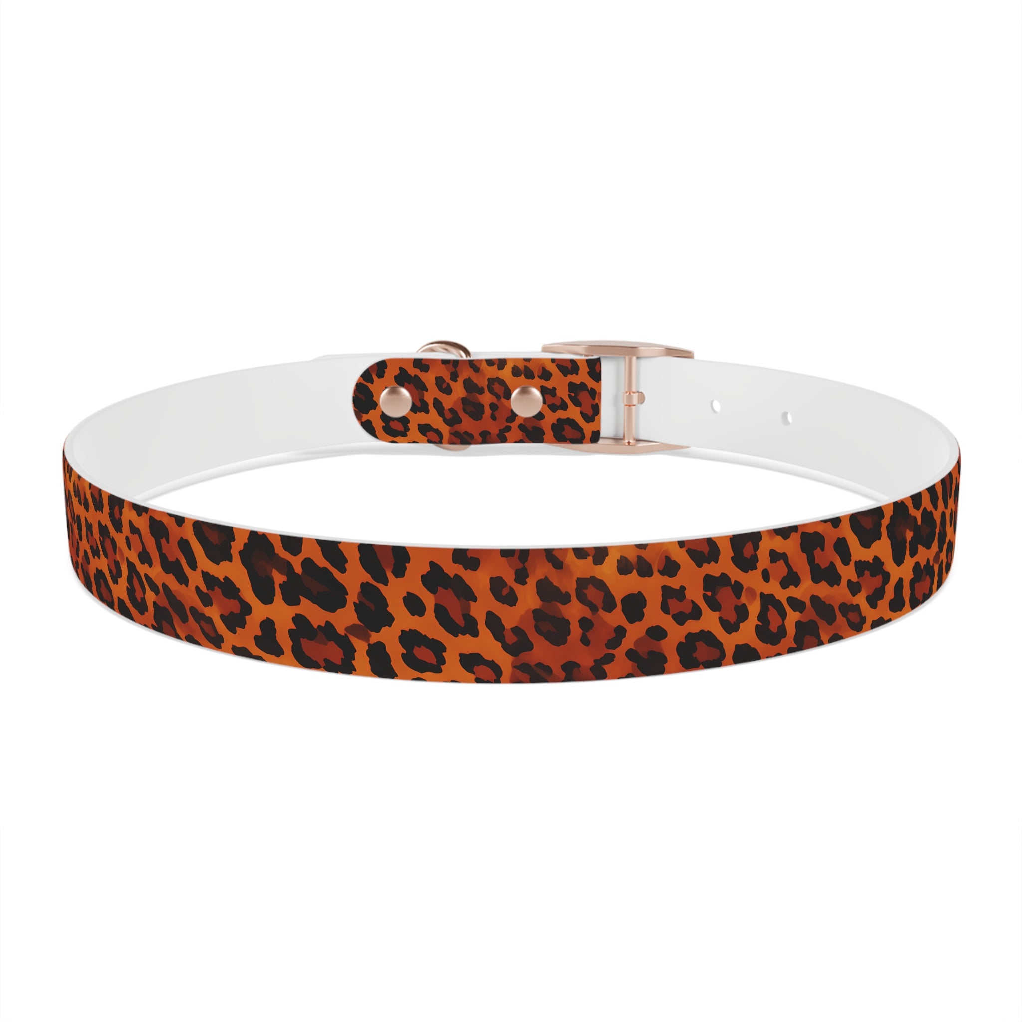 Leopard Print - Waterproof Hypoallergenic Dog Collar - Made in USA - Pet Crate | Trusted and Loved by Pet Lovers