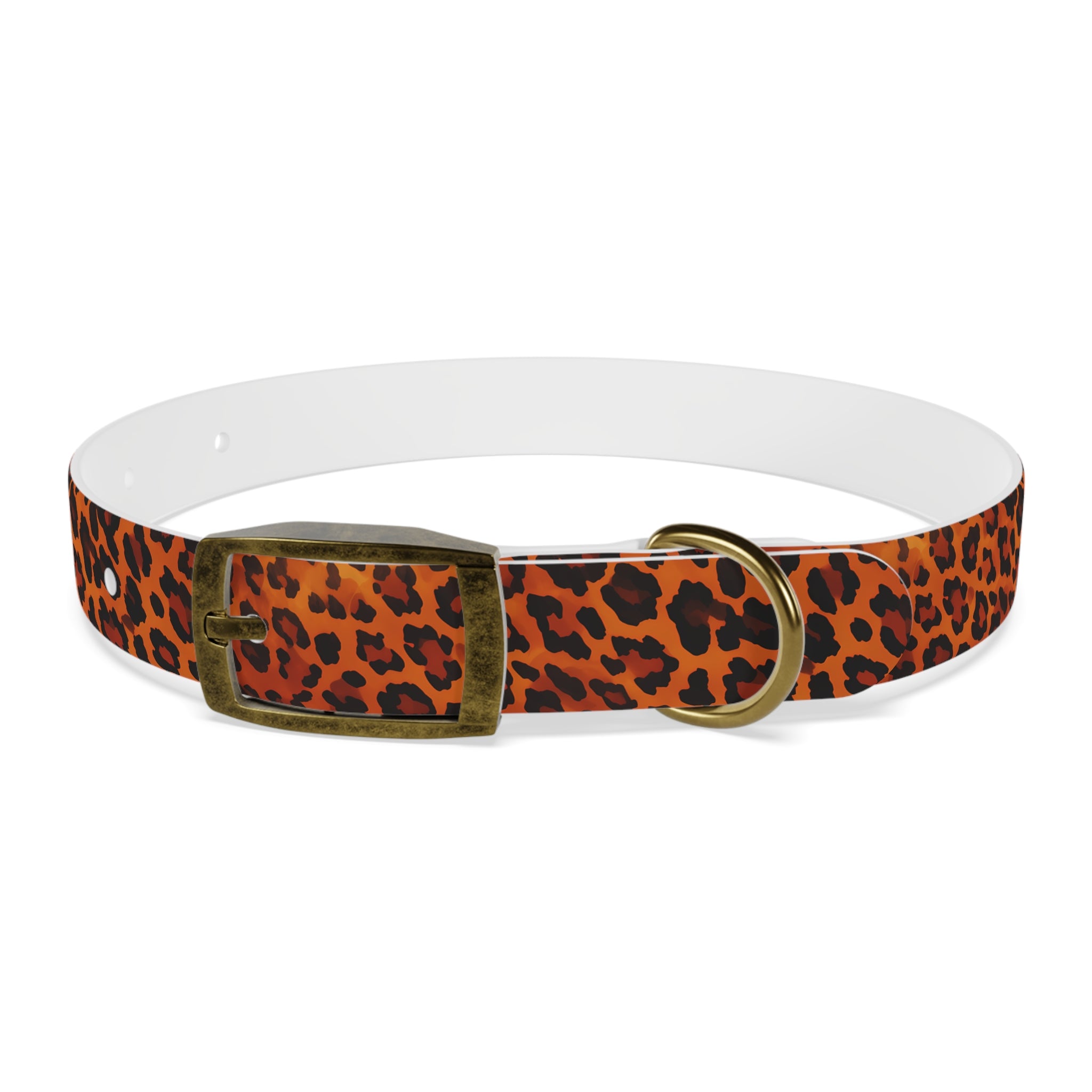 Leopard Print - Waterproof Hypoallergenic Dog Collar - Made in USA - Pet Crate | Trusted and Loved by Pet Lovers