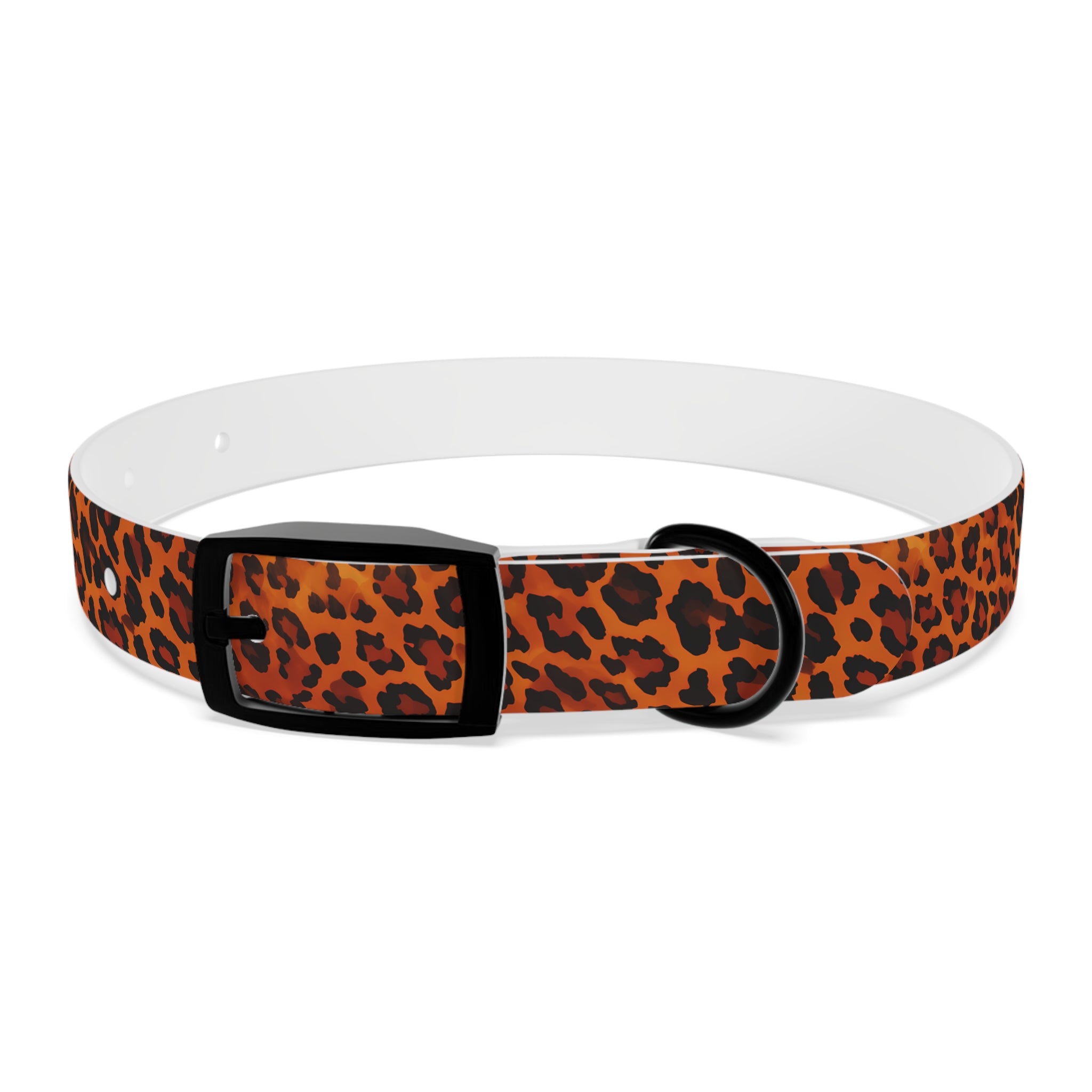 Leopard Print - Waterproof Hypoallergenic Dog Collar - Made in USA - Pet Crate | Trusted and Loved by Pet Lovers