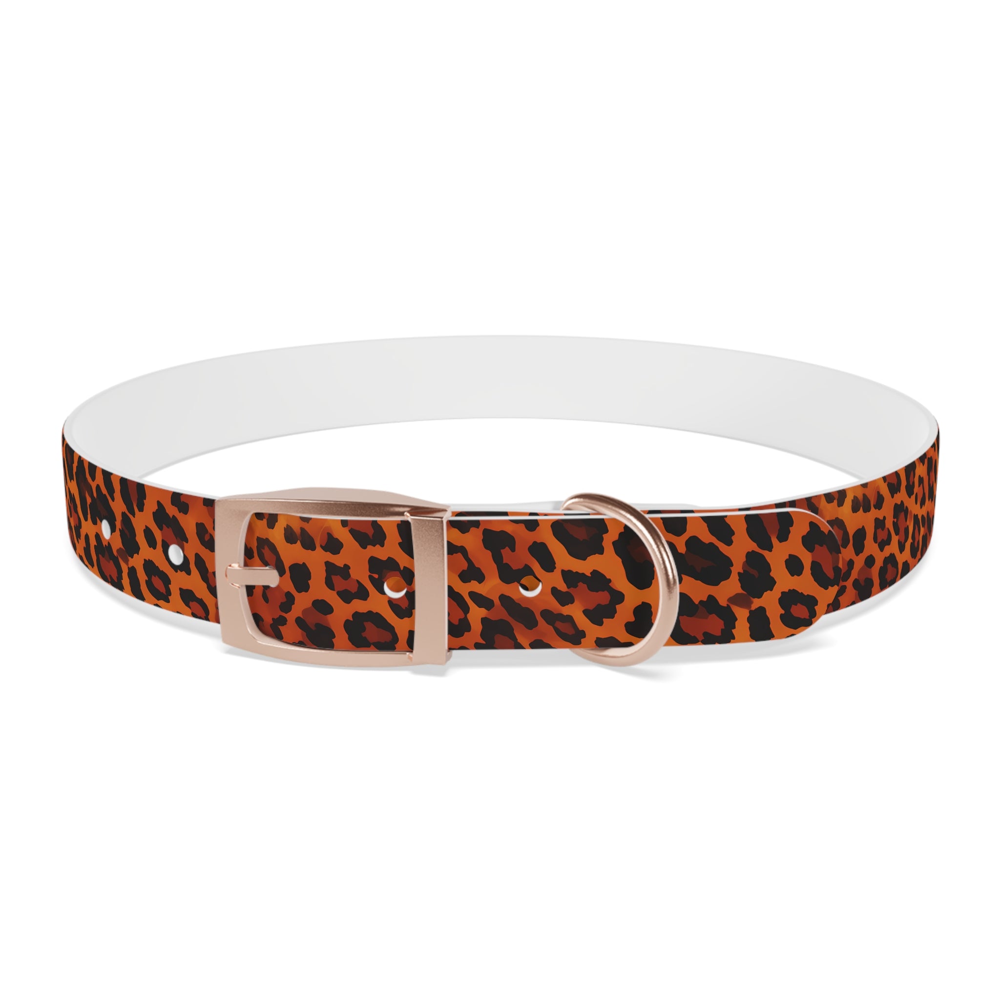 Leopard Print - Waterproof Hypoallergenic Dog Collar - Made in USA - Pet Crate | Trusted and Loved by Pet Lovers