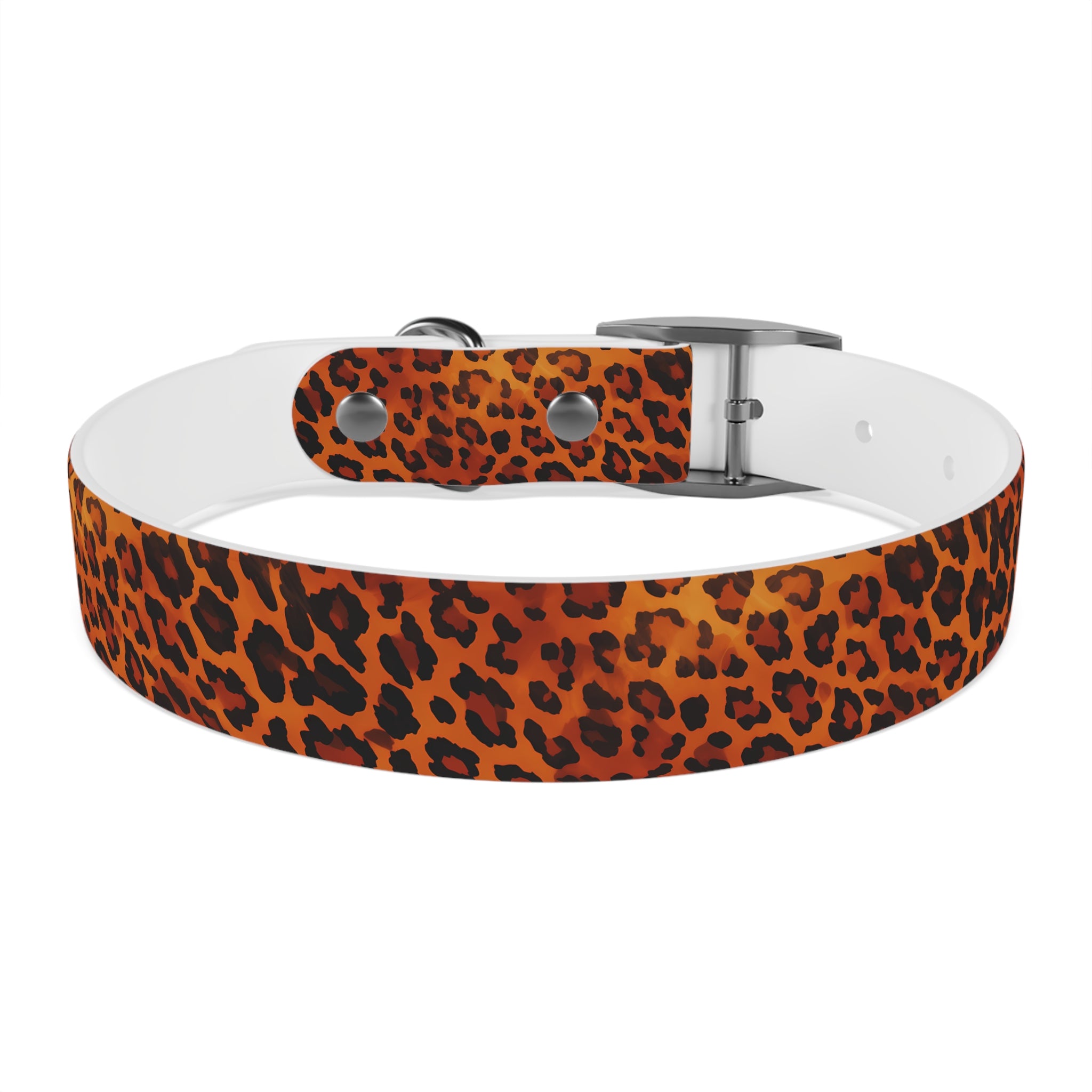 Leopard Print - Waterproof Hypoallergenic Dog Collar - Made in USA - Pet Crate | Trusted and Loved by Pet Lovers