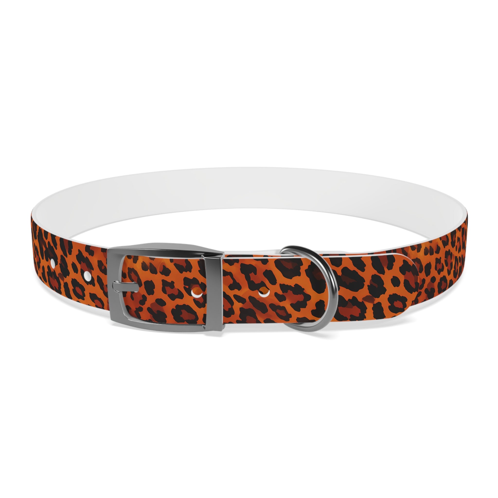 Leopard Print - Waterproof Hypoallergenic Dog Collar - Made in USA - Pet Crate | Trusted and Loved by Pet Lovers