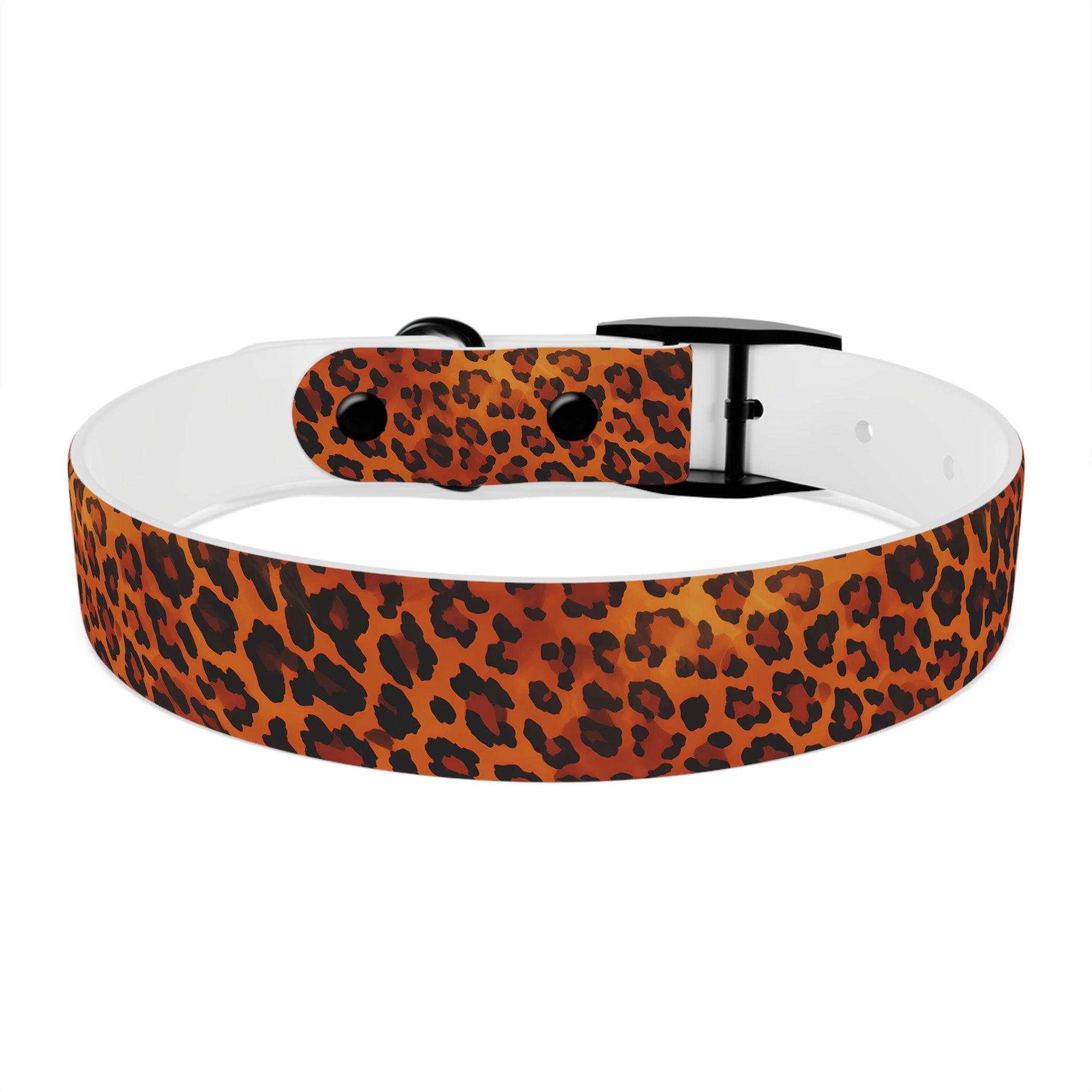 Leopard Print - Waterproof Hypoallergenic Dog Collar - Made in USA - Pet Crate | Trusted and Loved by Pet Lovers