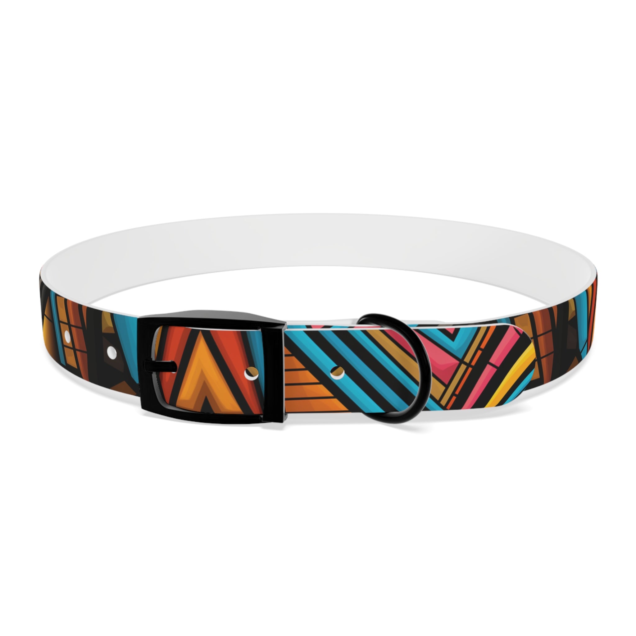 Stained Glass Design - Hypoallergenic Waterproof Dog Collar - Made in USA - Pet Crate | Trusted and Loved by Pet Lovers