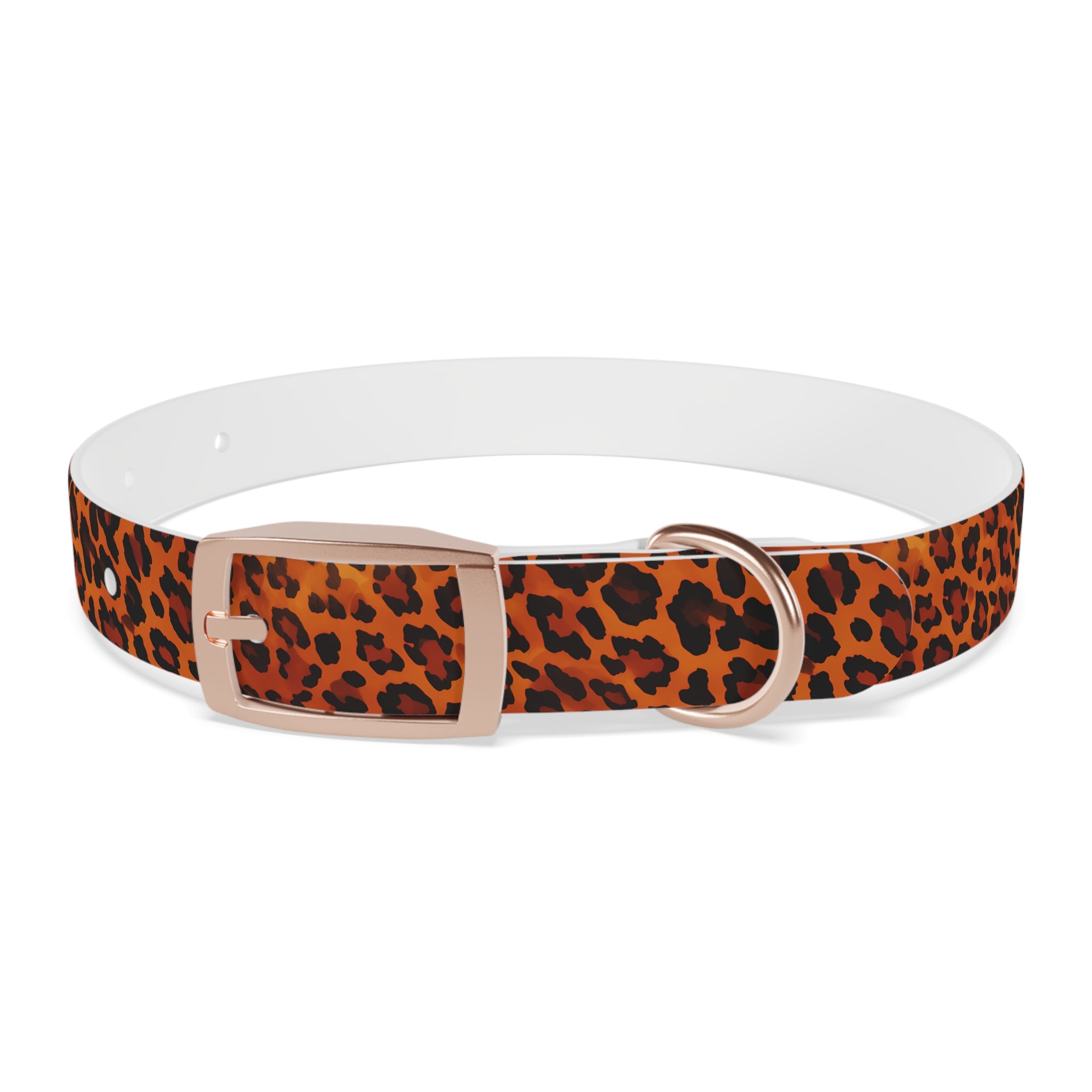 Leopard Print - Waterproof Hypoallergenic Dog Collar - Made in USA - Pet Crate | Trusted and Loved by Pet Lovers