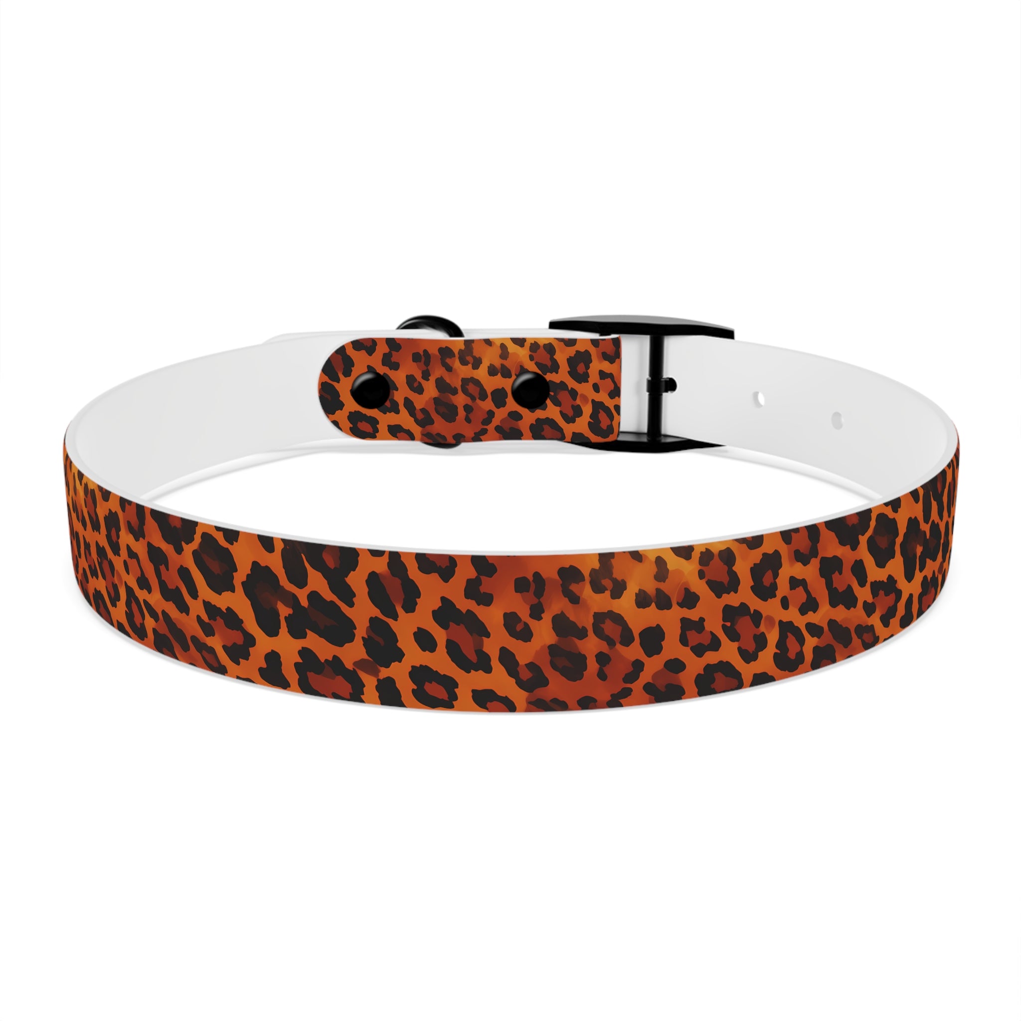 Leopard Print - Waterproof Hypoallergenic Dog Collar - Made in USA - Pet Crate | Trusted and Loved by Pet Lovers