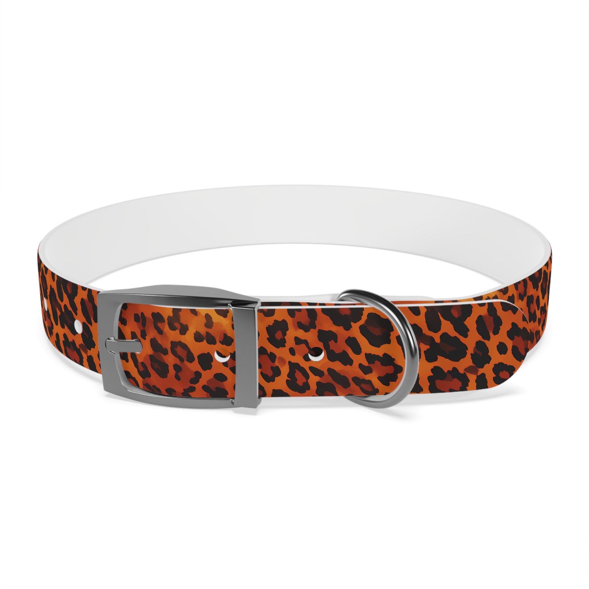 Leopard Print - Waterproof Hypoallergenic Dog Collar - Made in USA - Pet Crate | Trusted and Loved by Pet Lovers