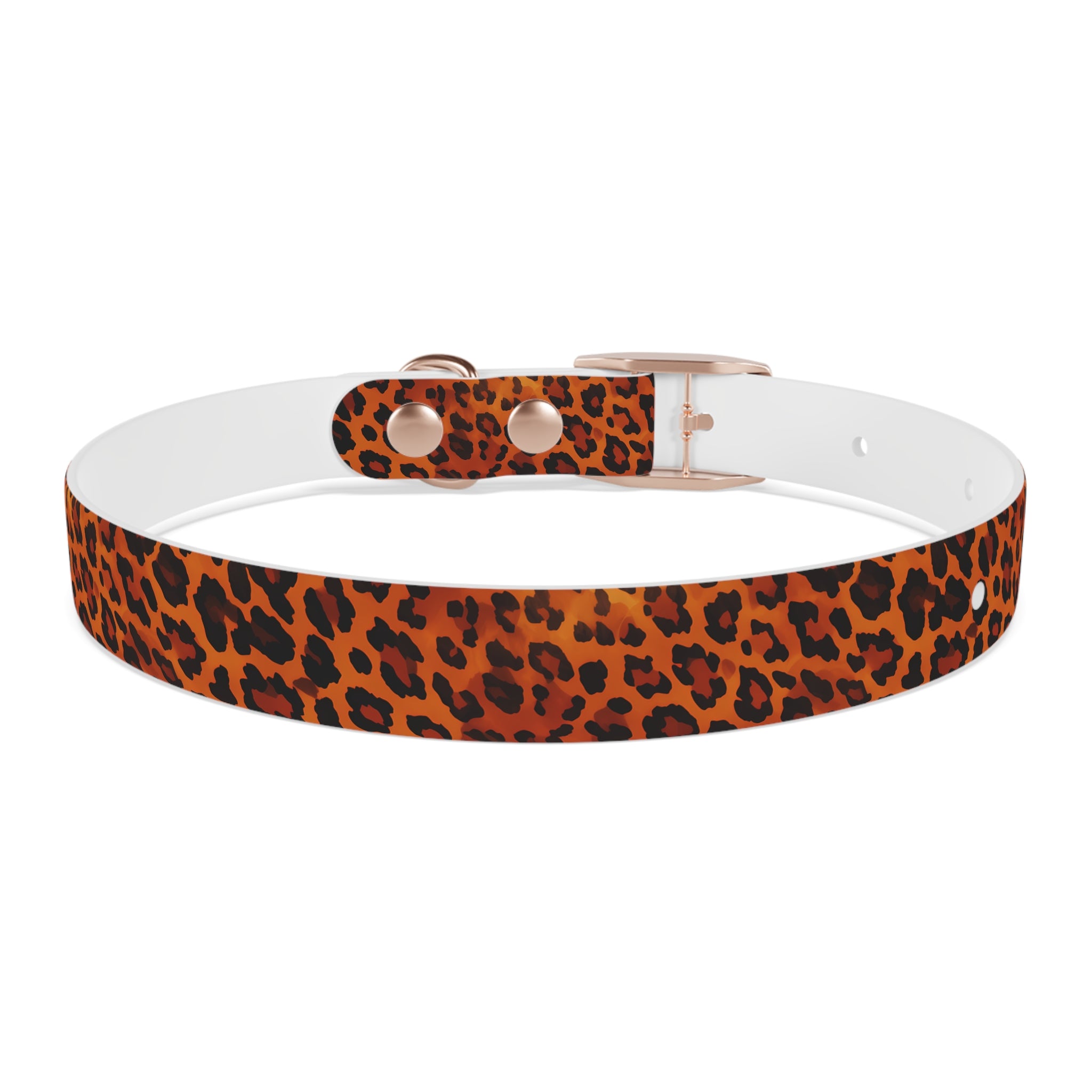 Leopard Print - Waterproof Hypoallergenic Dog Collar - Made in USA - Pet Crate | Trusted and Loved by Pet Lovers