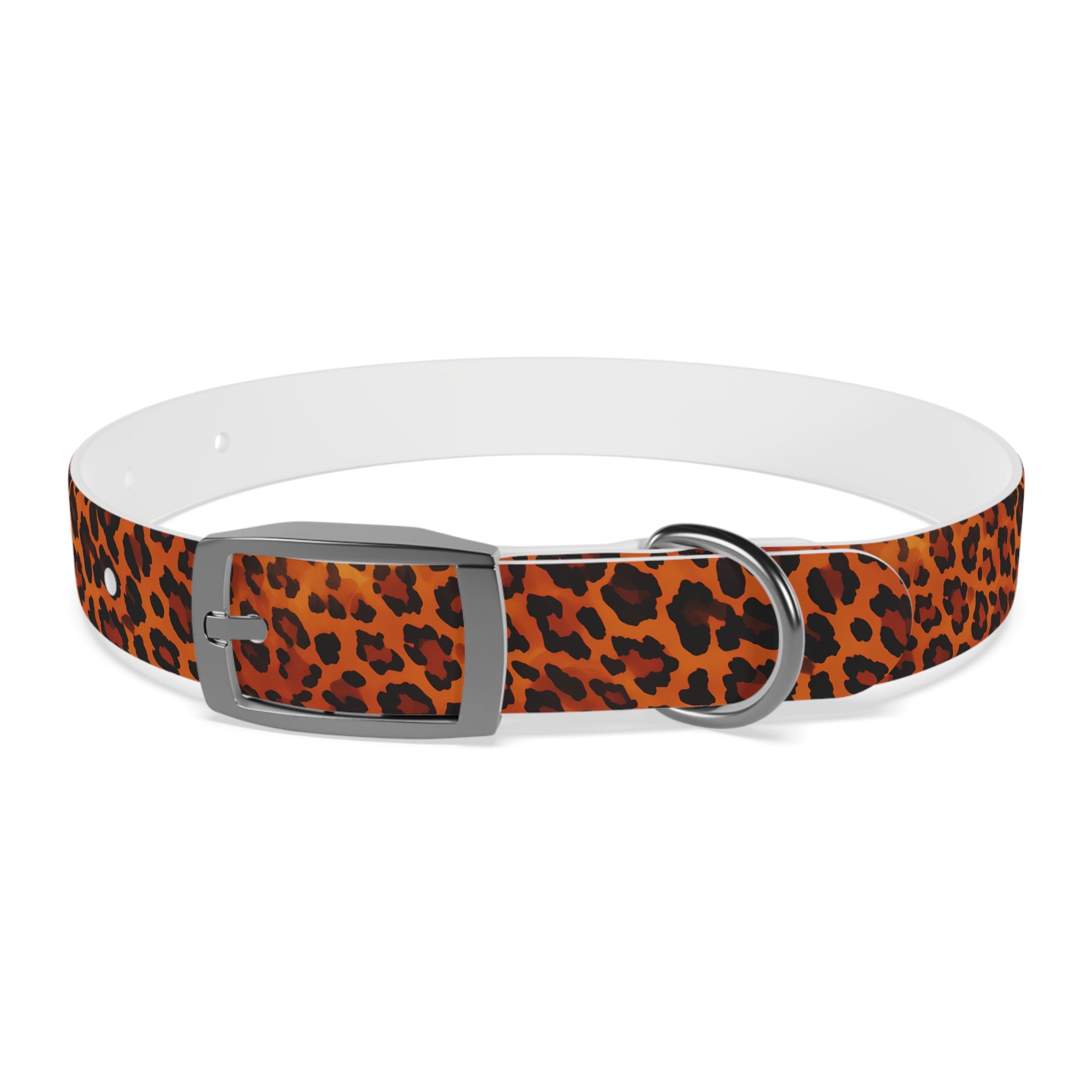 Leopard Print - Waterproof Hypoallergenic Dog Collar - Made in USA - Pet Crate | Trusted and Loved by Pet Lovers