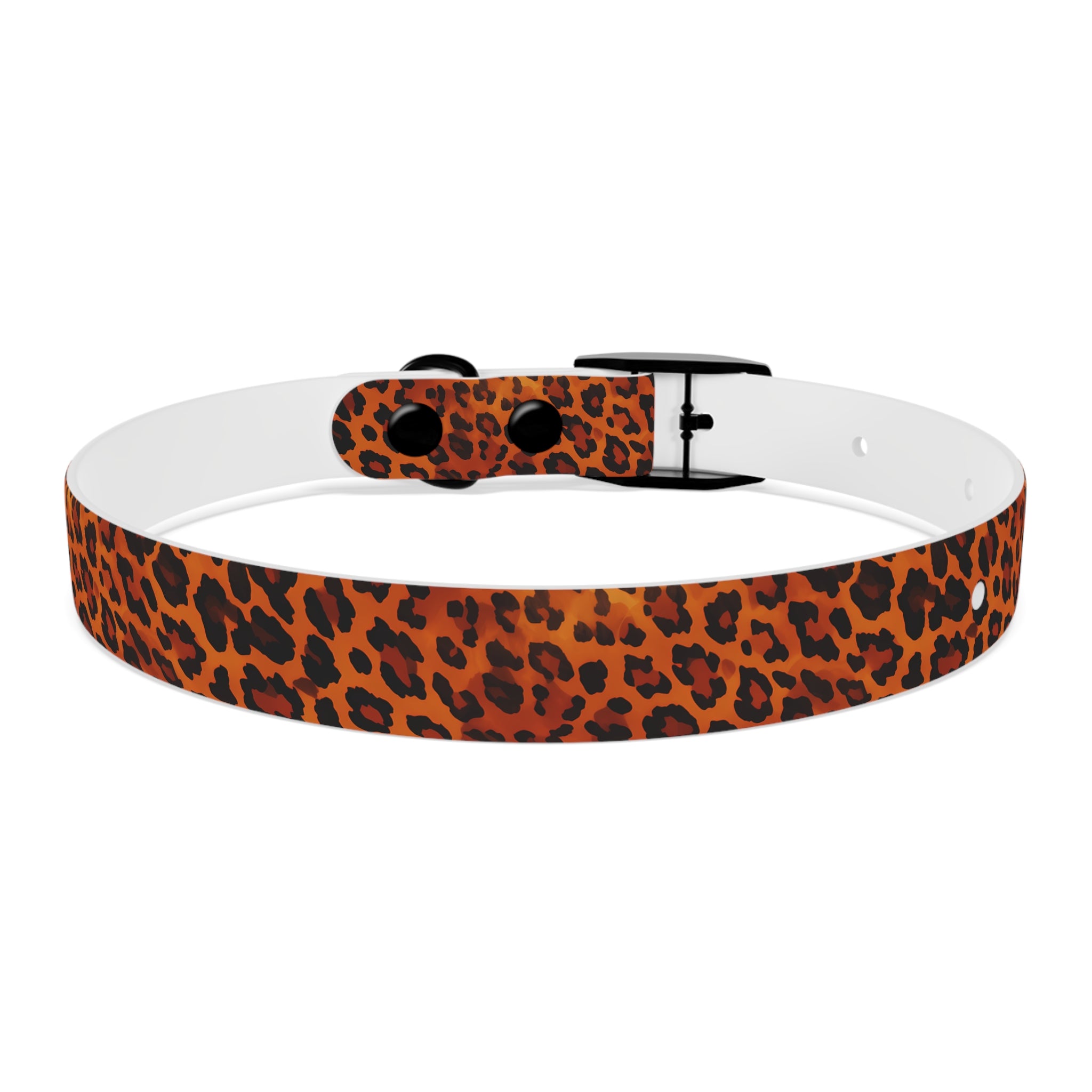 Leopard Print - Waterproof Hypoallergenic Dog Collar - Made in USA - Pet Crate | Trusted and Loved by Pet Lovers