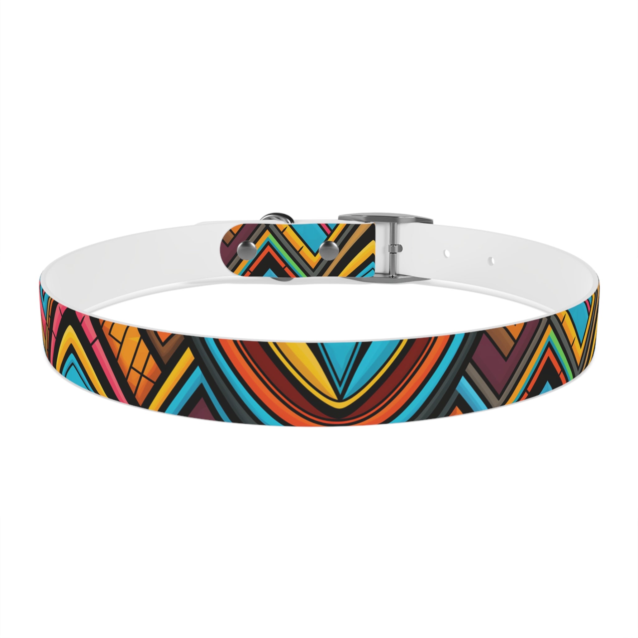 Stained Glass Design - Hypoallergenic Waterproof Dog Collar - Made in USA - Pet Crate | Trusted and Loved by Pet Lovers