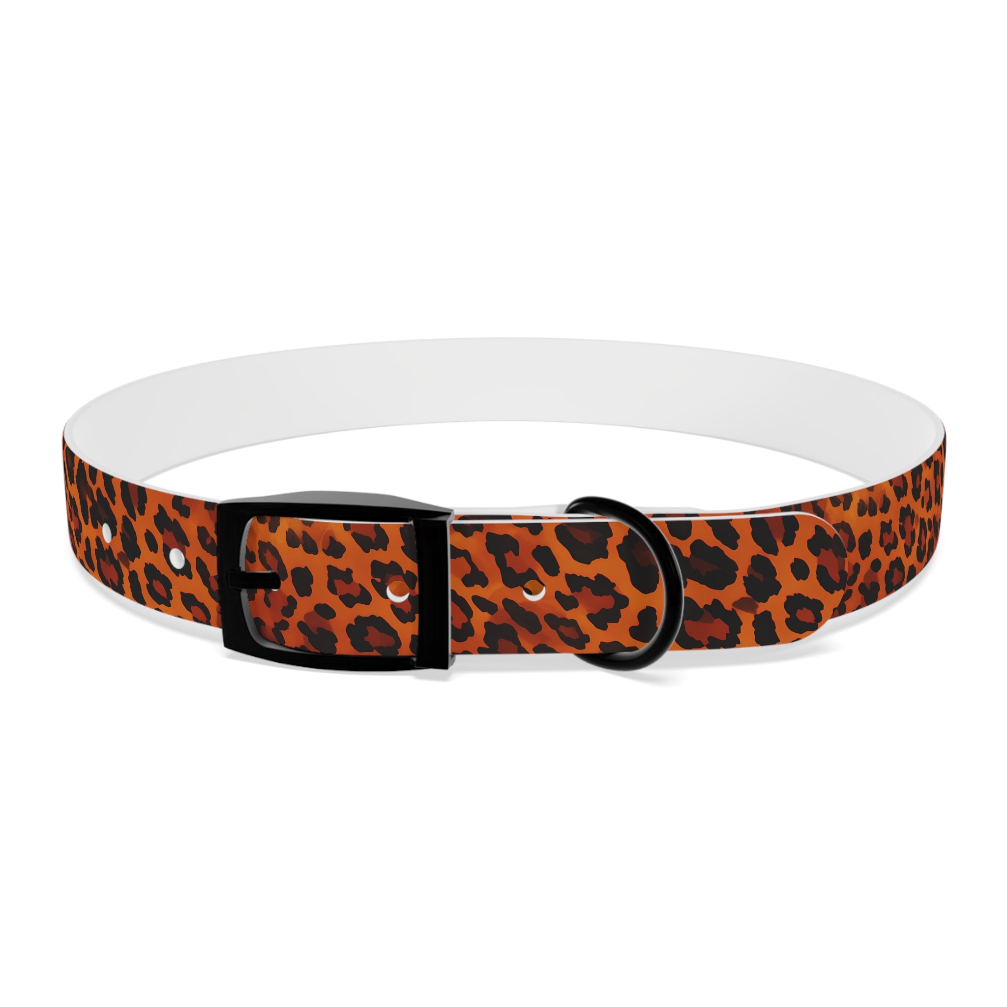 Leopard Print - Waterproof Hypoallergenic Dog Collar - Made in USA - Pet Crate | Trusted and Loved by Pet Lovers