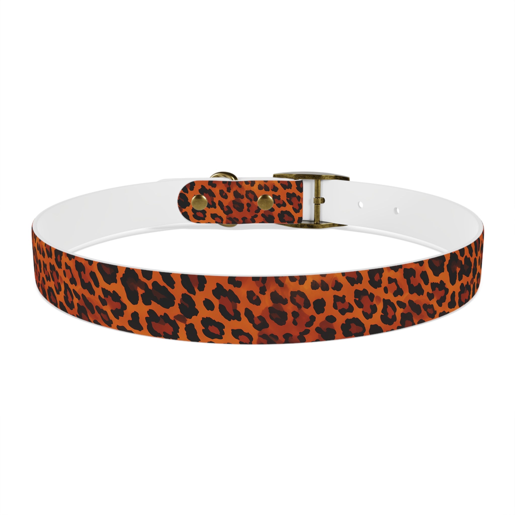 Leopard Print - Waterproof Hypoallergenic Dog Collar - Made in USA - Pet Crate | Trusted and Loved by Pet Lovers