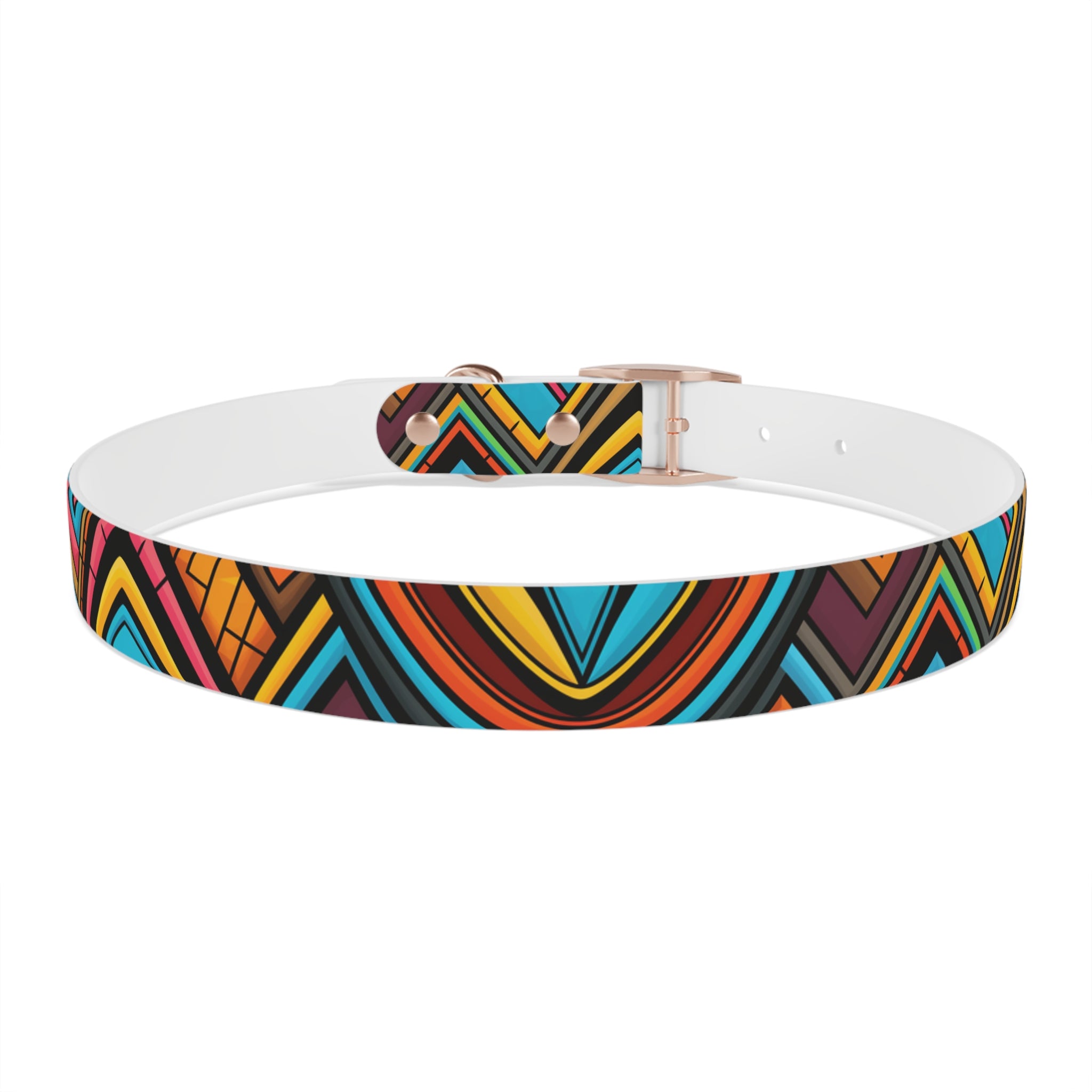 Stained Glass Design - Hypoallergenic Waterproof Dog Collar - Made in USA - Pet Crate | Trusted and Loved by Pet Lovers