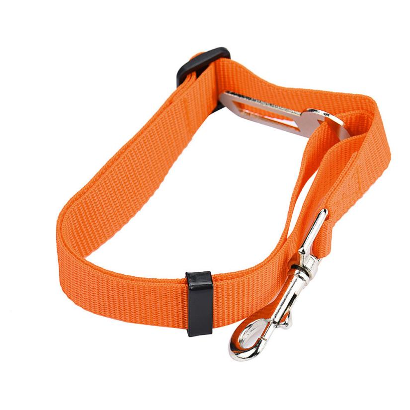 Colorful Nylon Seatbelt-to-Collar Dog Vehicle Harness - Pet Crate 