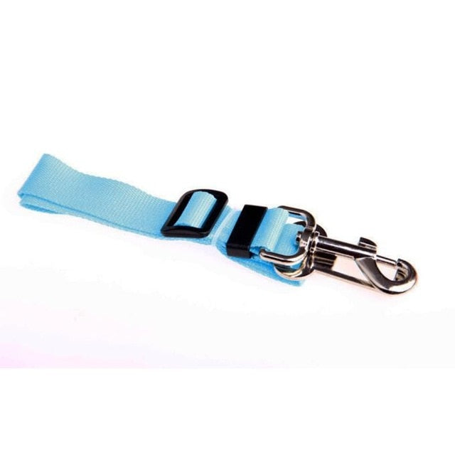 Colorful Nylon Seatbelt-to-Collar Dog Vehicle Harness - Pet Crate 