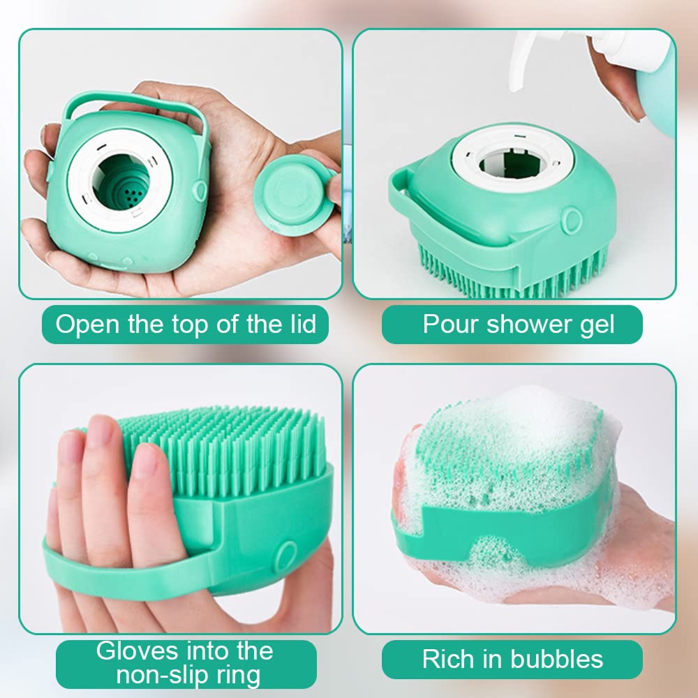 Pet Shampoo Brush - Pet Crate | Trusted and Loved by Pet Lovers