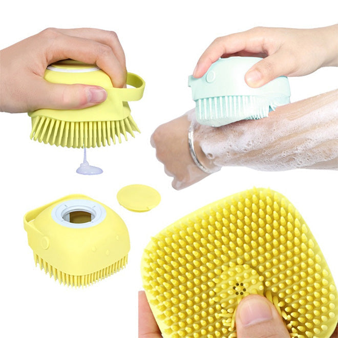 Pet Shampoo Brush - Pet Crate | Trusted and Loved by Pet Lovers
